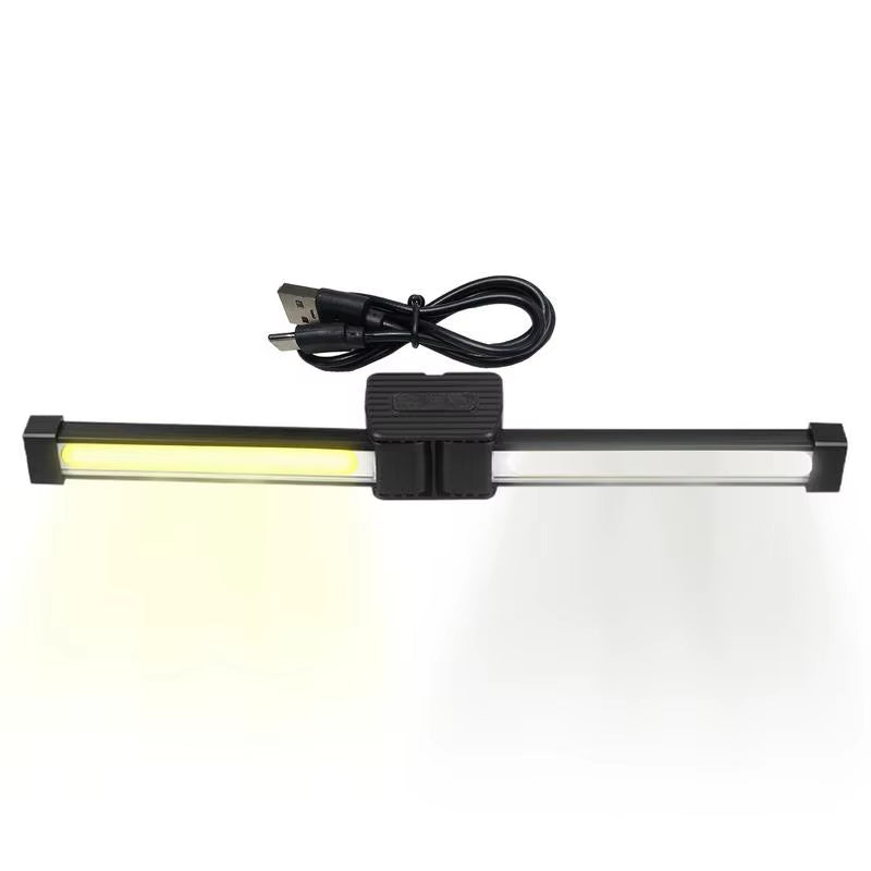 7-Speed Dimming Flash Gym Lamp for Posing Portable Magnet LED Posing Lamp with Hanging Hook Selfie Light with 180 Degree Folding